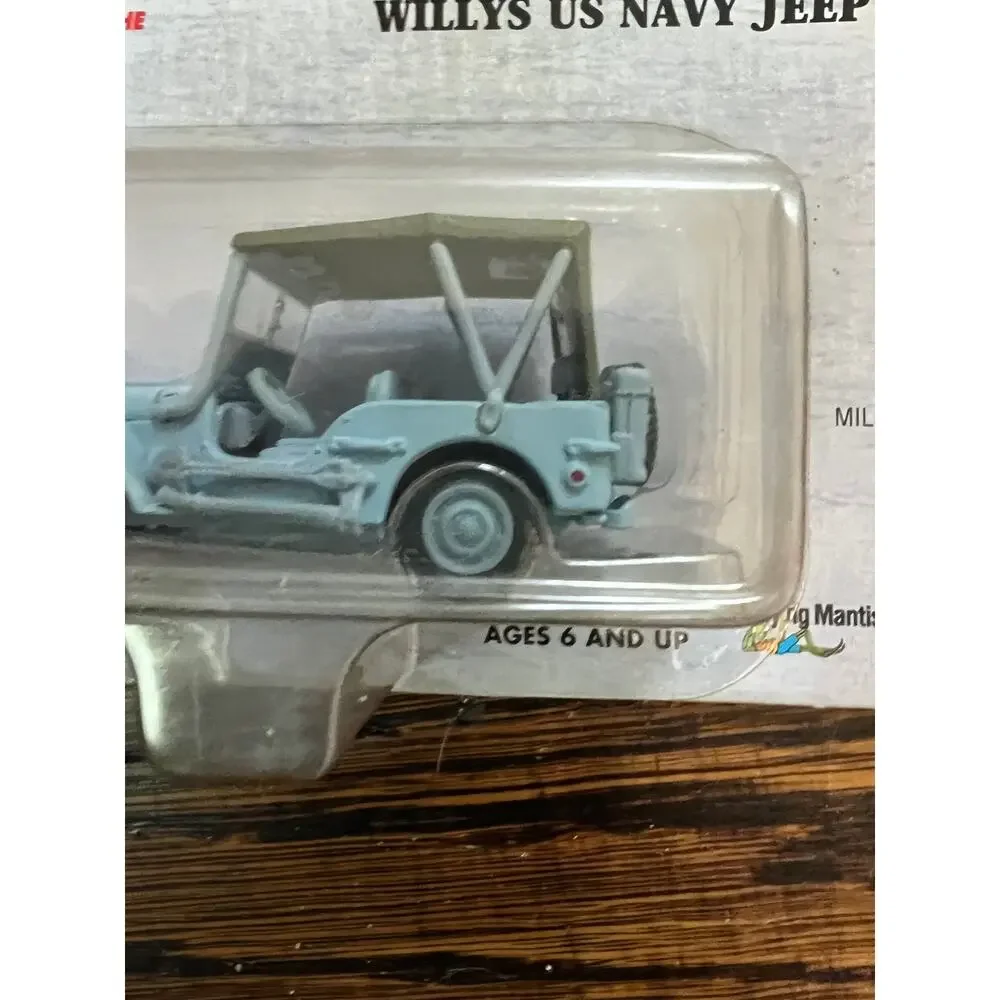 Johnny Lightning Pearl Harbor Willy US Navy Jeep new in packaging